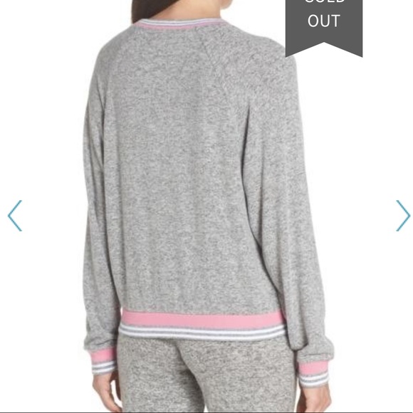 3/$15 MAKE + MODEL All Star Lounge Pullover Grey - Picture 4 of 7